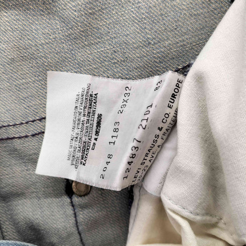 リーバイス Levis 00S 01年製 MADE IN ITALY ボタン裏113 立体裁断デニムパンツ DAYNIGHT メンズ 29/32