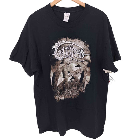 デスメタル アートワーク プリント S/S Tシャツ メンズ import:L