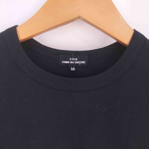 トリココムデギャルソン tricot COMME des GARCONS ロゴプリント クルーネック Tシャツ レディース JPN:M