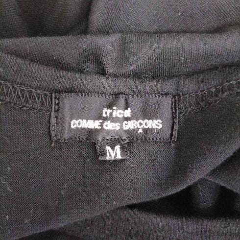 トリココムデギャルソン tricot COMME des GARCONS ロゴプリント クルーネック Tシャツ レディース JPN:M