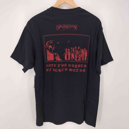 デスメタル アートワーク プリントS/S Tシャツ メンズ import:L
