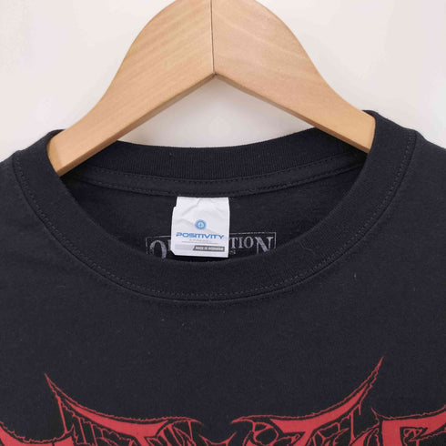 デスメタル アートワーク プリントS/S Tシャツ メンズ import:L