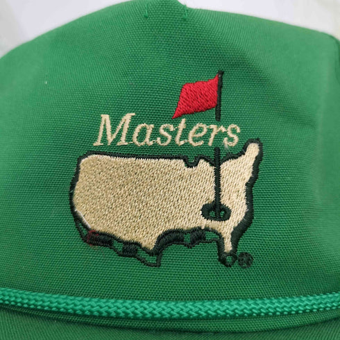 マスターズ MASTERS DERBY CAP ゴルフ ロゴ刺繍 6パネルキャップ メンズ