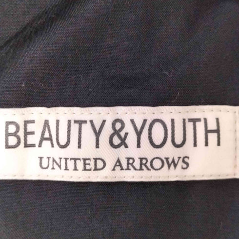 ビューティーアンドユースユナイテッドアローズ BEAUTY & YOUTH UNITED ARROWS メランジ ツイル 1プリーツ テーパード パンツ メンズ JPN:S