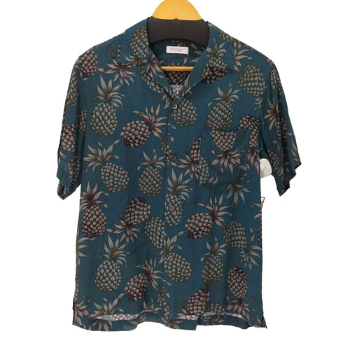 ビューティーアンドユースユナイテッドアローズ BEAUTY & YOUTH UNITED ARROWS S/S ダークパイナップルリラックスレギュラーシャツ メンズ JPN:S