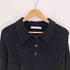 マウジー moussy 21SS CROPPED KINT POLO クロップド ニット ポロ レディース FREE