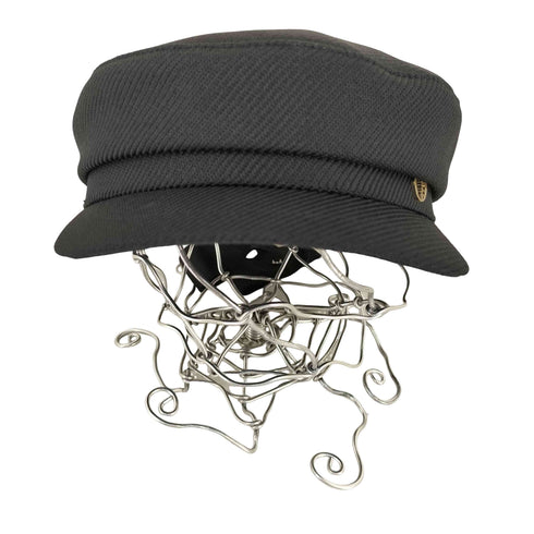 シャポードオー ChapeaudO Back Ribbon Marine Cas レディース
