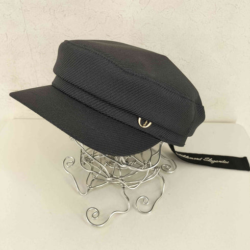 シャポードオー ChapeaudO Back Ribbon Marine Cas レディース