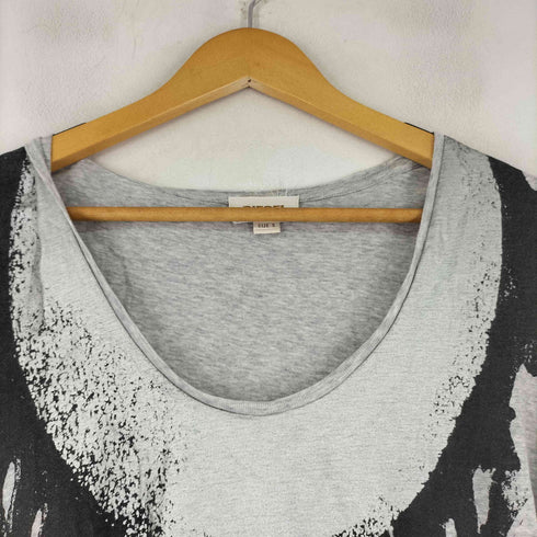 ディーゼル DIESEL フロントプリント S/S Tシャツ レディース import:S