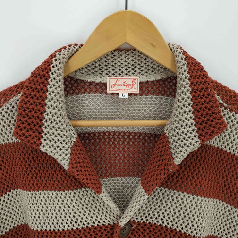 DRESS HIPPY MEMPHIS BORDER KNIT SHIRT メンズ JPN:L
