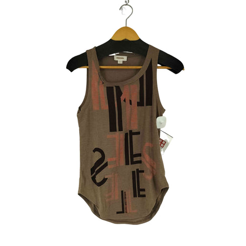 ディーゼル DIESEL フロントプリントタンクトップ レディース import:S