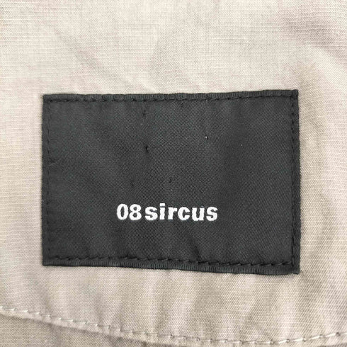 ゼロエイトサーカス 08sircus Co/Cu grosgrain coat (garment dyed) メンズ JPN:4