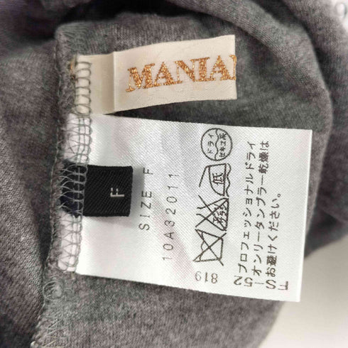 MANIANIENNA デザインカットソー レディース FREE
