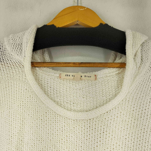 TEE BY BIG STAR メッシュコットン混ニットパーカー レディース import:S