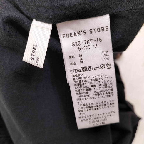 フリークスストア FREAKS STORE コットン リネン ノースリーブ ロングワンピース レディース JPN:M