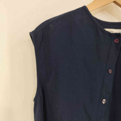 ブラックバイマウジー BLACK by moussy french sleeve tuck shirt レディース FREE