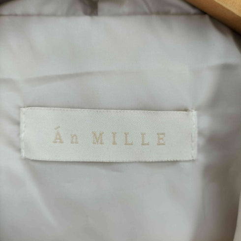 アンミール An MILLE ギャザースリーブ クロップド フーデッド ジャケット レディース