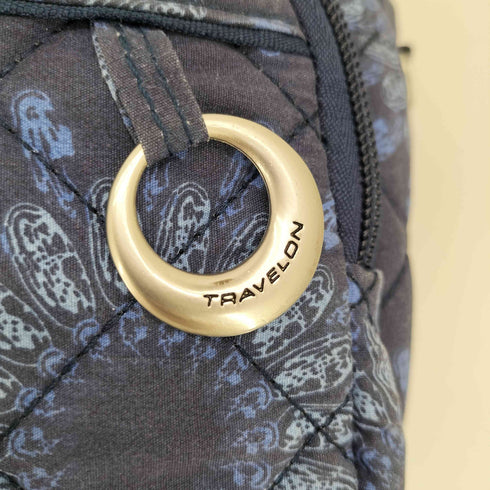 TRAVELON 総柄 キルティング バッグパック レディース