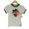 TEG TEG フロントプリントリンガーTシャツ Y2K レディース KIDS 130