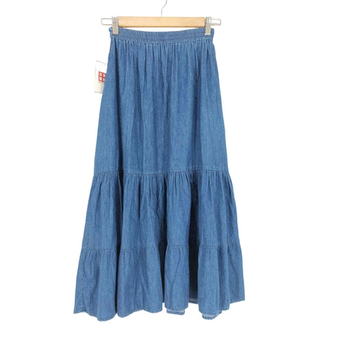 STJOHN'SBAY デニムフレアスカート レディース JPN:S