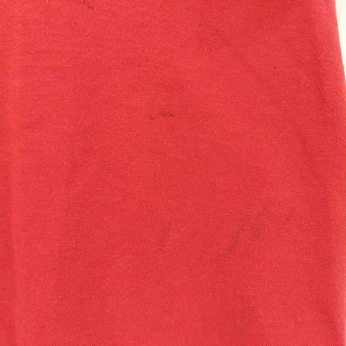 ヘインズ Hanes 00s USA製 二枚タグ ADEL DESOTO SOFTBALL #11 クルーネックTシャツ メンズ import:S