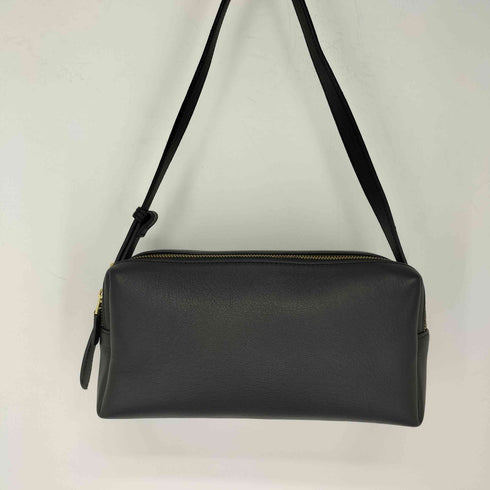 エレメ ELLEME Trousse Pebbled Leather Black レディース