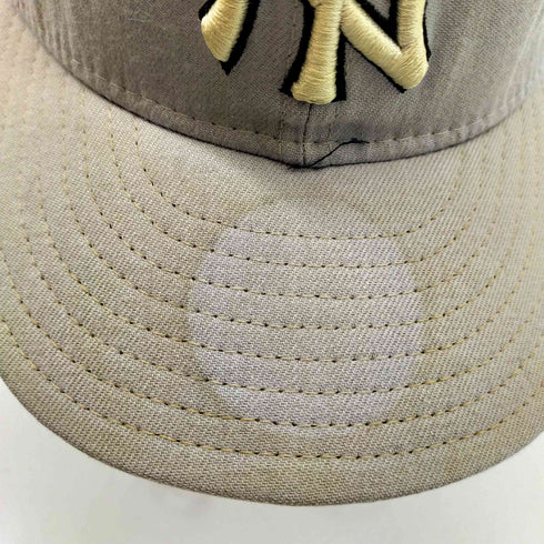 ニューエラ NEW ERA USA製 59FIFTY ロゴ 刺繍 ベースボールキャップ メンズ 7 3/8
