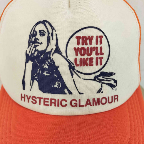 ヒステリックグラマー HYSTERIC GLAMOUR 23SS TRY IT YOU'LL LIKE IT メッシュキャップ メンズ FREE