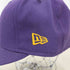 ニューエラ NEW ERA 50th 59FIFTY ロゴ 刺繍 ベースボールキャップ レイカーズカラー メンズ 7 5/8