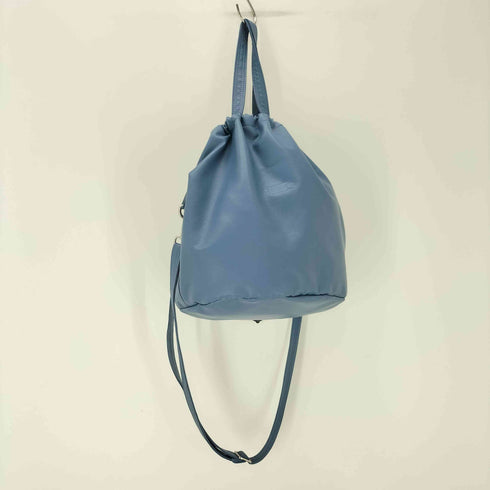 メゾンスペシャル MAISON SPECIAL Vegan Leather Effect Shoulder Drawstring Bag レディース
