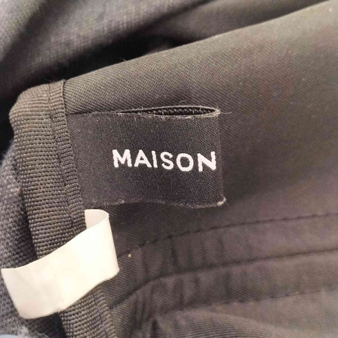 メゾンスペシャル MAISON SPECIAL Vegan Leather Effect Shoulder Drawstring Bag レディース