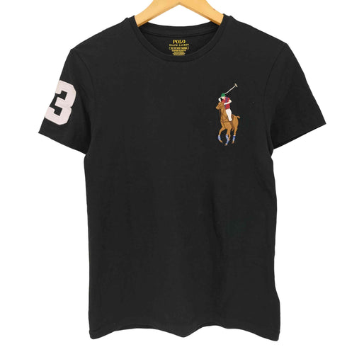 ポロラルフローレン POLO RALPH LAUREN CUSTOM FIT 3 ビッグポニー刺繍 Tシャツ レディース import:XS