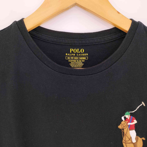 ポロラルフローレン POLO RALPH LAUREN CUSTOM FIT 3 ビッグポニー刺繍 Tシャツ レディース import:XS