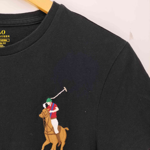 ポロラルフローレン POLO RALPH LAUREN CUSTOM FIT 3 ビッグポニー刺繍 Tシャツ レディース import:XS