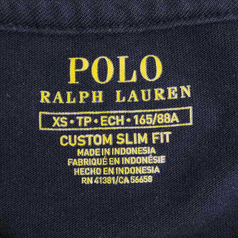 ポロラルフローレン POLO RALPH LAUREN CUSTOM FIT 3 ビッグポニー刺繍 Tシャツ レディース import:XS