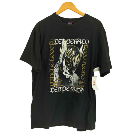 新日本プロレス ROLLING CRADLE コラボ プリント 半袖 Tシャツ メンズ JPN:XL