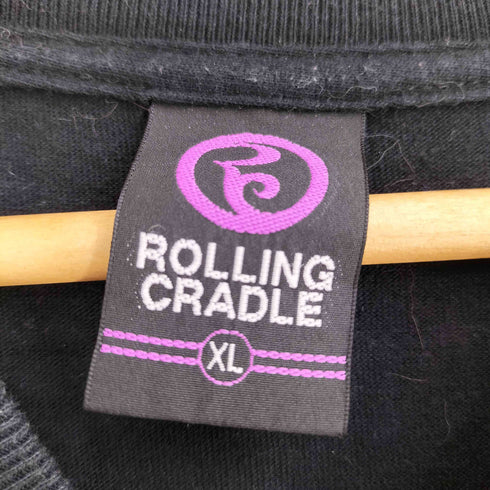 新日本プロレス ROLLING CRADLE コラボ プリント 半袖 Tシャツ メンズ JPN:XL