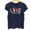 ラルフローレン RALPH LAUREN PINK PONY LOVE Tシャツ レディース import:XS