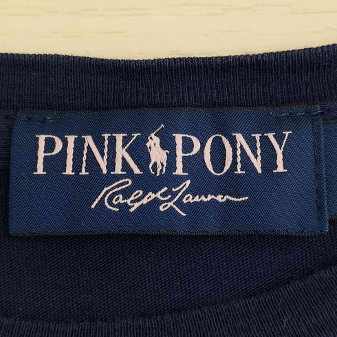 ラルフローレン RALPH LAUREN PINK PONY LOVE Tシャツ レディース import:XS
