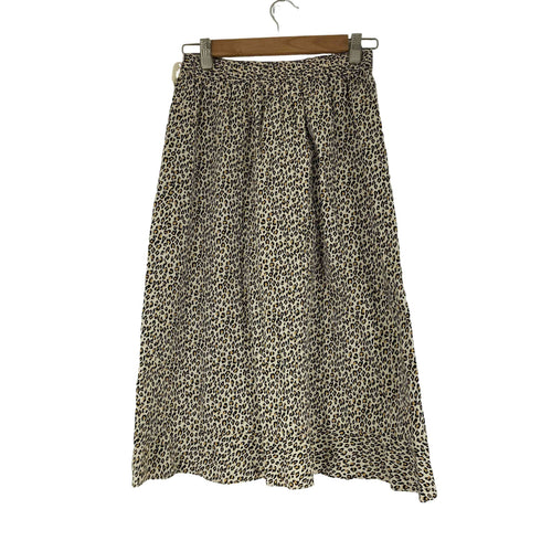 アーペーセー A.P.C. レオパード柄 スカート レディース 34