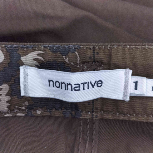 ノンネイティブ nonnative 22SS RANCHER PANTS 03 HIGH TWIST T C GABARDINEワークパンツ メンズ JPN:1