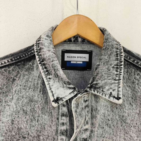メゾンスペシャル MAISON SPECIAL 11oz Chemical Over-Dye Denim Prime-Over 3rd Jacket/11ozケミカルオーバーダイデニムプライムオーバーGジャン メンズ JPN:1