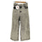 メゾンスペシャル MAISON SPECIAL 11oz Chemical Over-Dye Denim Buggy Pants/11ozケミカルオーバーダイデニムバギーパンツ メンズ JPN:0