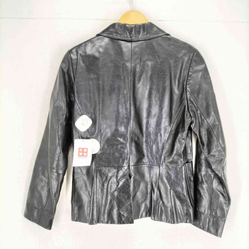 ギャップ Gap 00S OLD レザーテーラードジャケット レディース 6