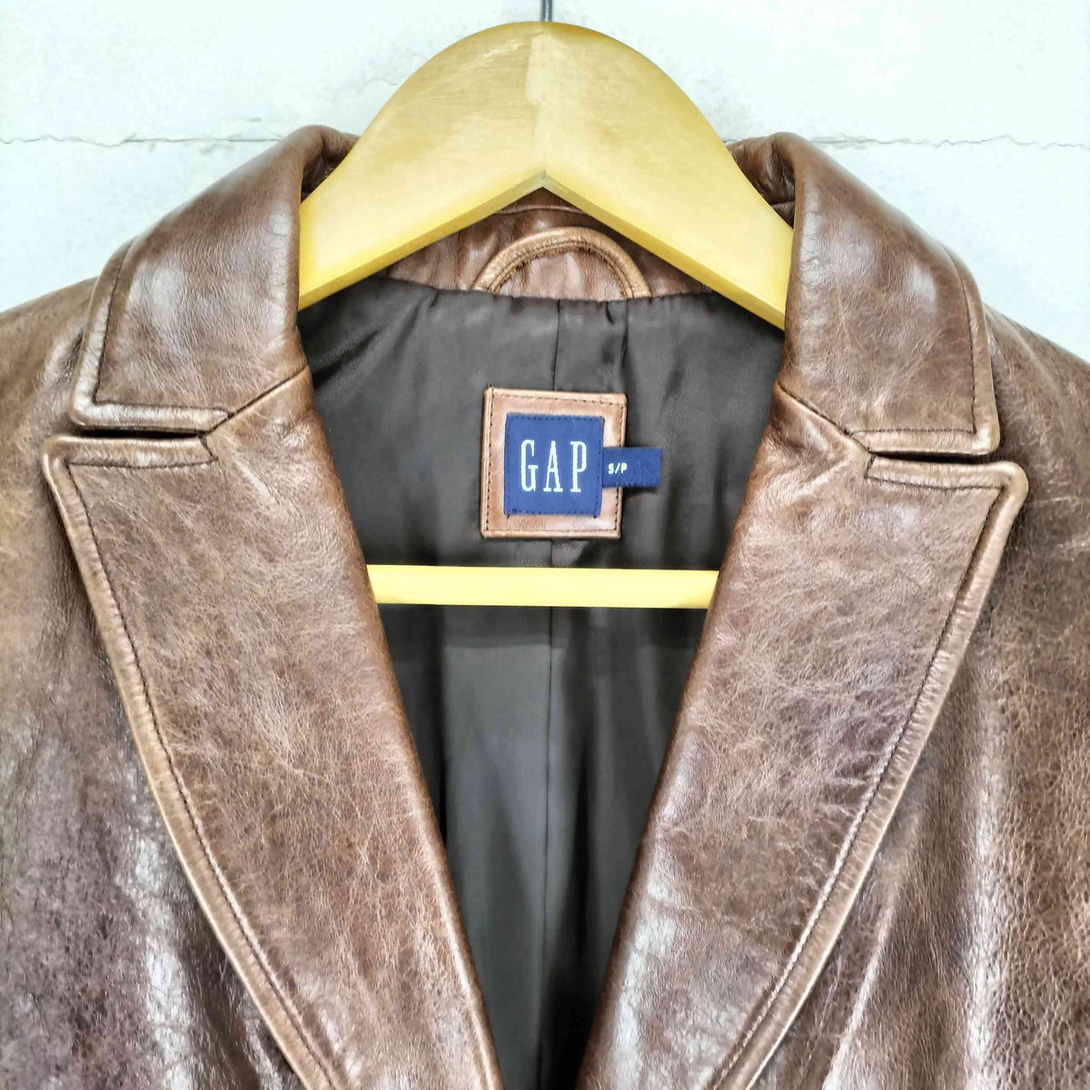 美品】 old gap レザージャケット Mサイズ 00s 90s〜00s】OLD