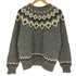 エルエルビーン L.L.Bean 70-80s ウールクルーネックノルディックニット メンズ import:M