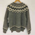 エルエルビーン L.L.Bean 70-80s ウールクルーネックノルディックニット メンズ import:M