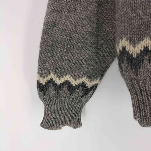 エルエルビーン L.L.Bean 70-80s ウールクルーネックノルディックニット メンズ import:M