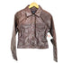 ギャップ Gap 00S OLD レザートラッカージャケット レディース S