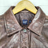 ギャップ Gap 00S OLD レザートラッカージャケット レディース S
